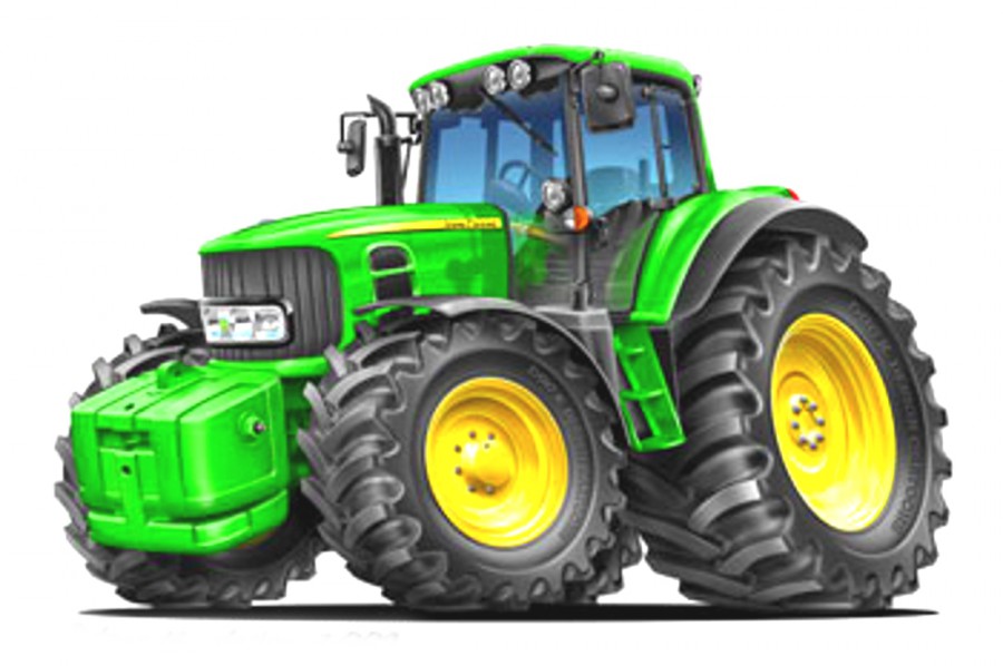 Большой трактор - картинка №4408