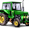 Красивый трактор - картинка №9673