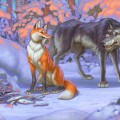 Картинка к сказке Волк и Лиса - картинка №13765