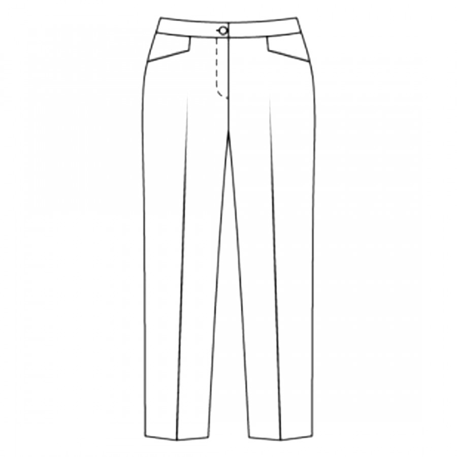 Классические брюки - раскраска №11159