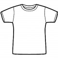 Обычная футболка - раскраска №12097
