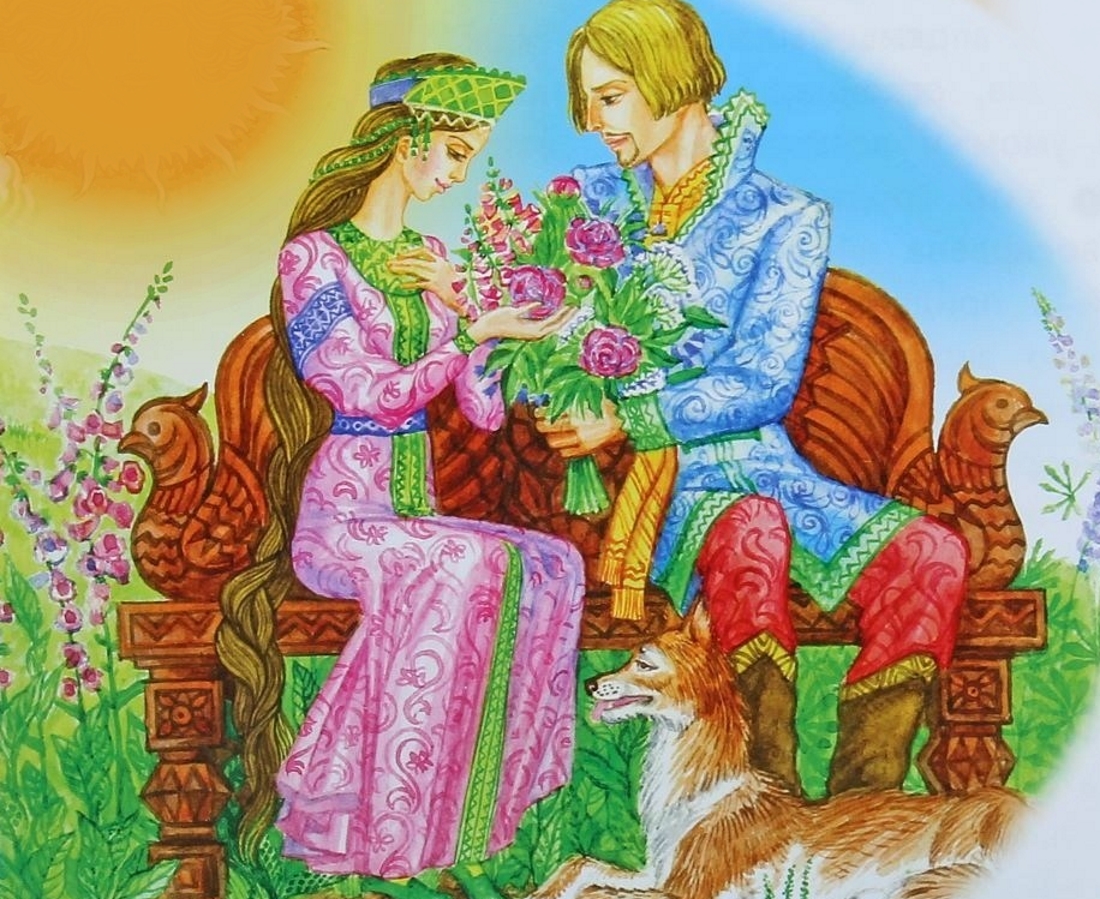 Иван дурак и роскошная принцесса вместе испытывают экстаз