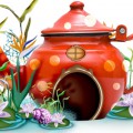 Чайник домик - картинка №12673