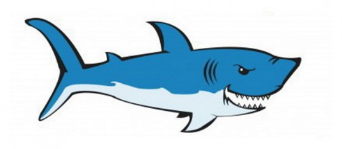 Рисунок злой акулы - картинка					№8555