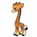 Маленький жираф - картинка №13680