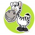 Смешная зебра - картинка №10430