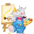 Рисунок носорога - картинка №12707