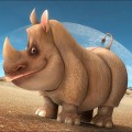 Симпатичный носорог - картинка №12939
