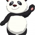 Панда машет лапкой - картинка №14124