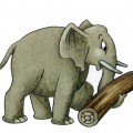 Рисунок слона - картинка №13285
