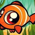 Рыба клоун с большими глазами - картинка №9689