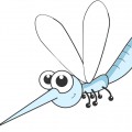 Голубой комар - картинка №13454