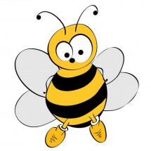 Толстая пчела - картинка					№9813