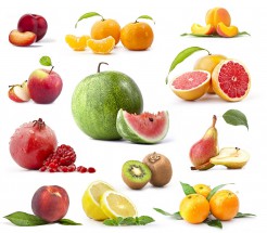 Свежие фрукты - картинка					№12443