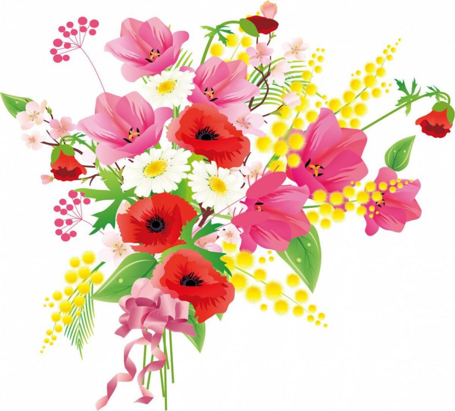 Букет весенних цветов - картинка №12078