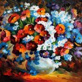 Букет полевых цветов в вазе - картинка №13593