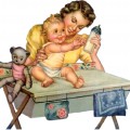 Мама кормит малыша - картинка №9597