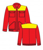 Красная куртка - картинка					№10832