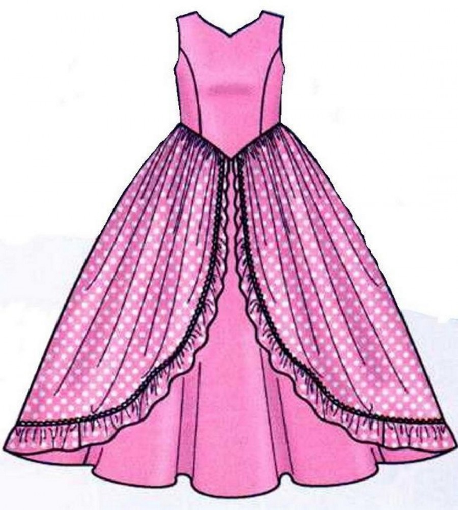 Платье принцессы - картинка №13675