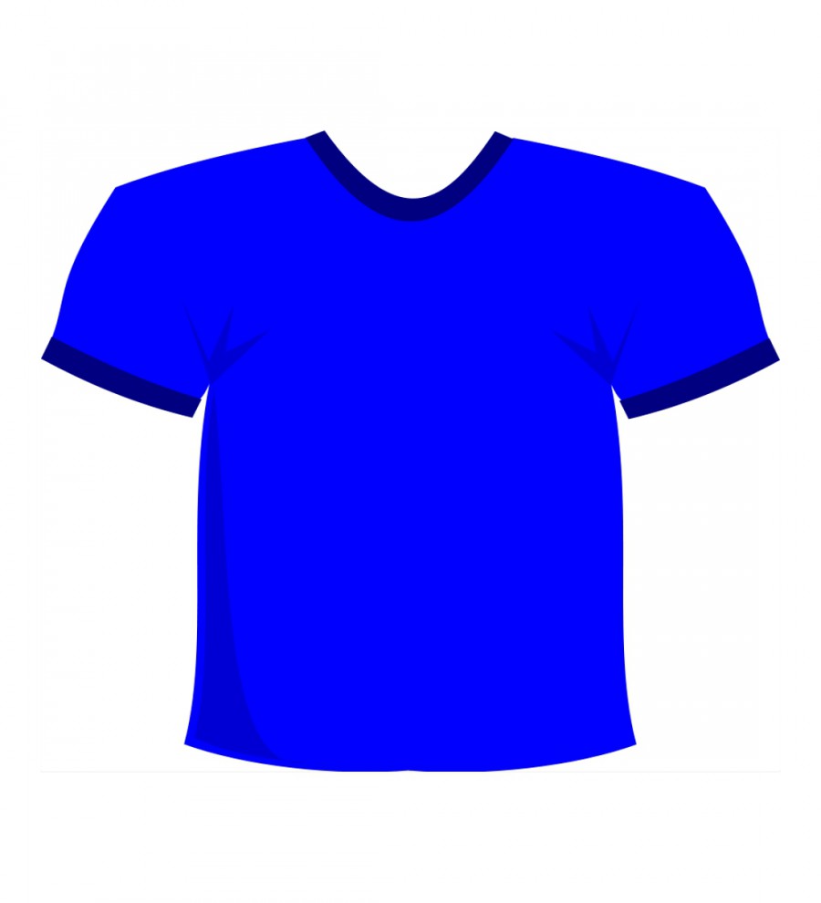 Синяя футболка - картинка №11404