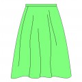 Зеленая юбка - картинка №12050