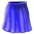 Синяя юбка - картинка №10201