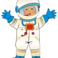 Космонавт с кафандре - картинка №8687