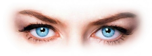 Глаза женщины - картинка					№13328