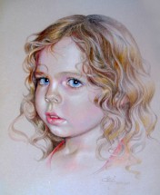 Лицо ребенка - картинка					№12561