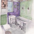 Компактная ванная комната - картинка №13499