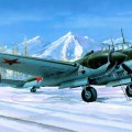 Самолет в снегу - картинка №13133