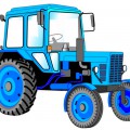 Синий трактор - картинка №10187