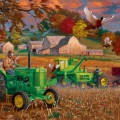 Трактористы в поле - картинка №11015