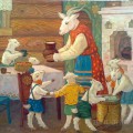 Дом козлят и мамы козы - картинка №12439