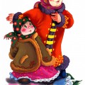 Мачеха с дочкой из сказки 12 месяцев - картинка №10160