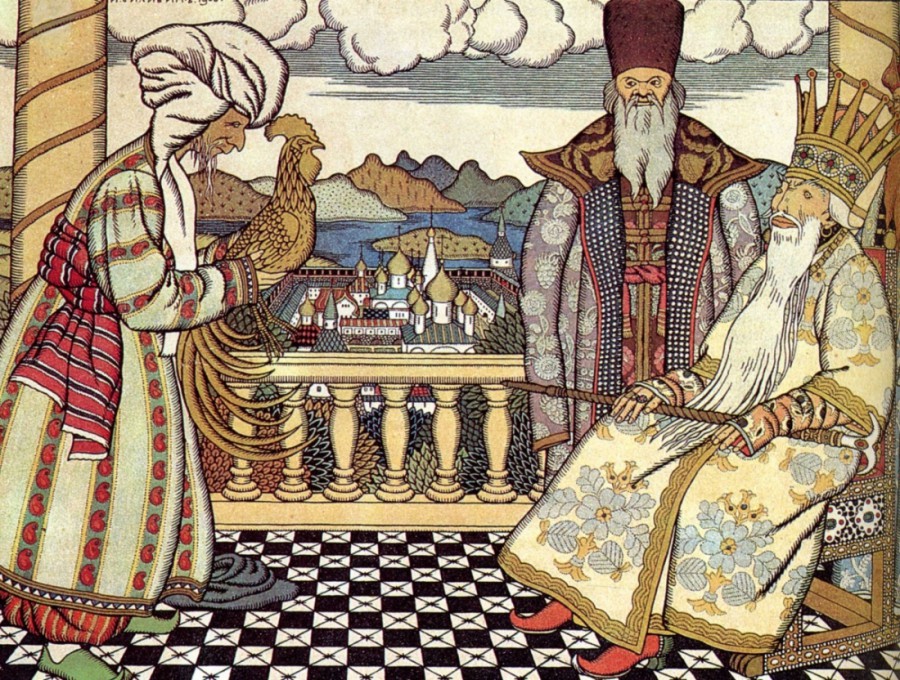 Картинка золотой петушок из сказки пушкина для детей