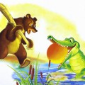Медведь и крокодил с солнцем - картинка №9923