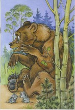 Плачущий медведь - картинка					№9448