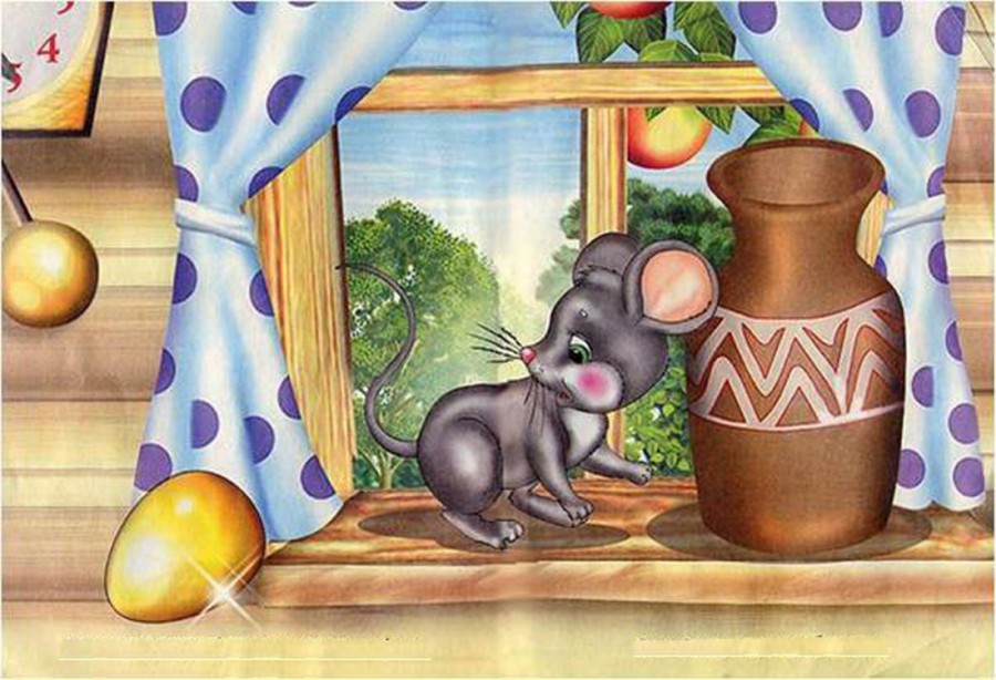 Мышка изз сказки про курочку Рябы - картинка №13586
