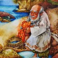 Дедушка с рыбкой - картинка №9783