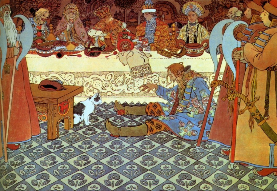 Застолье в сказке о царе Салтане - картинка №11263
