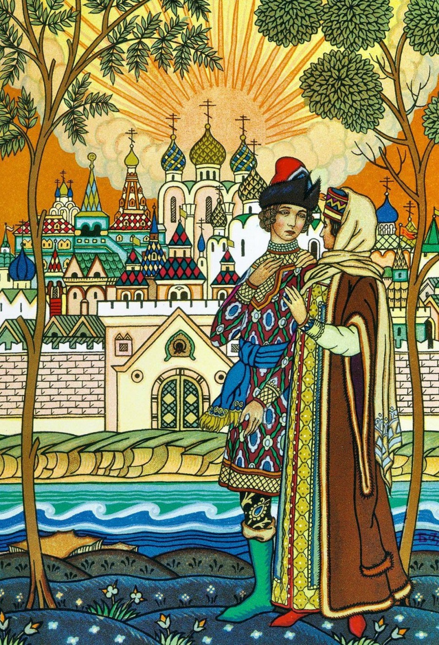 Царь Салтан и его жена - картинка №10737