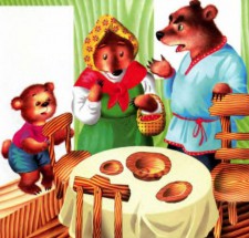 Рисунок из сказки Три медведя - картинка					№13403