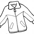 Спортивная куртка - раскраска №11285