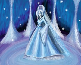 Наряд снежной королевы - картинка					№12094