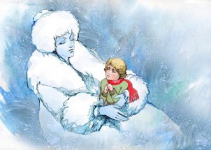 Снежная королева и мальчик Кай - картинка					№13701