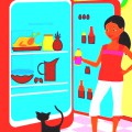 Холодильник и его хозяйка - картинка №10303