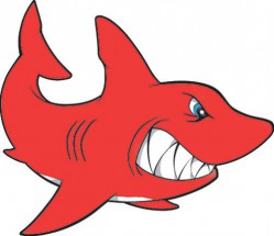 Красная акула - картинка					№10486
