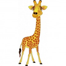 Глазастый жираф - картинка					№5598