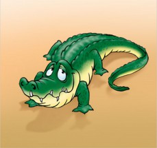 Грустный Крокодил - картинка					№5672
